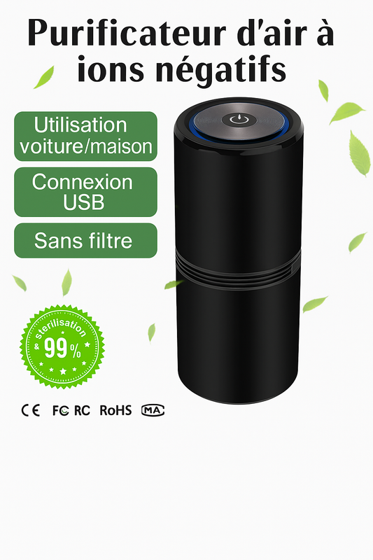 PURIFICATEUR D'AIR IONIQUE